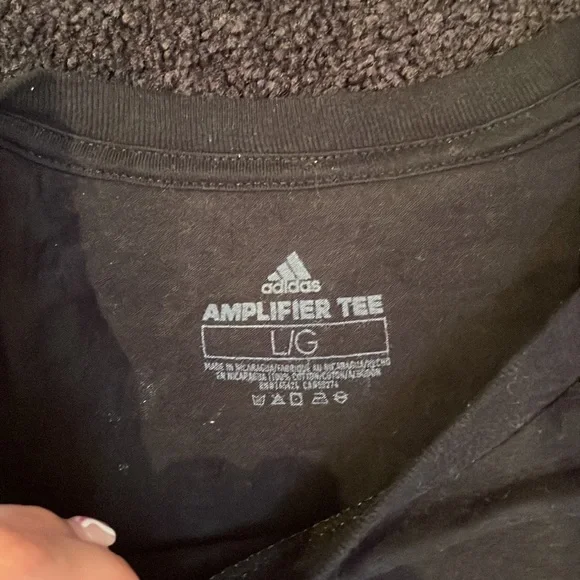 Adidas mens black amplifier tee - Picture 2 of 2